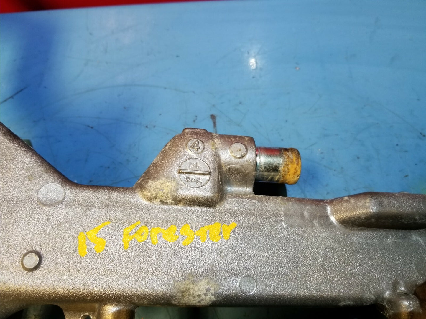 2015 Subaru Forester Coolant Inlet Flange Water Manifold OEM