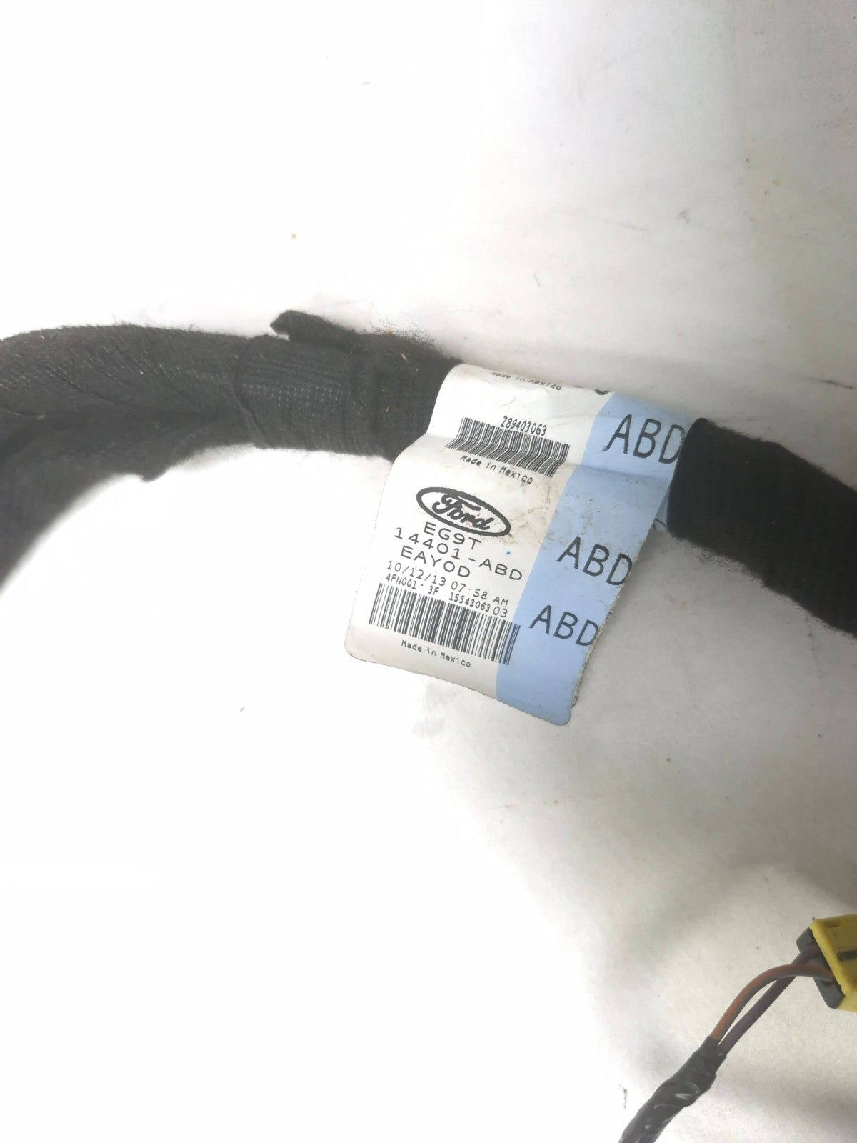 2014 Ford Fusion Dash Dashboard Wire Wiring Harness OEM