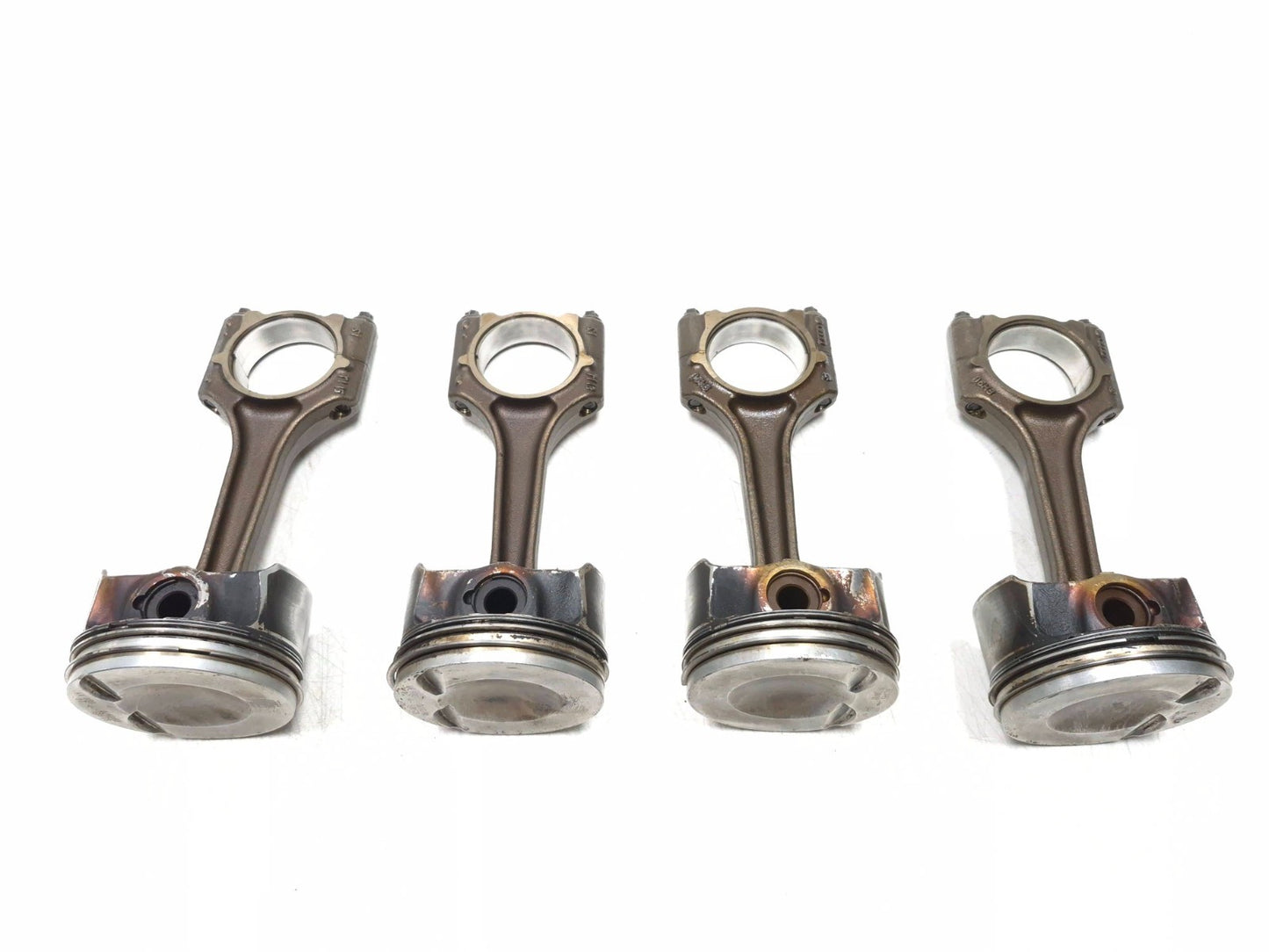 2011 Volkswagen Tiguan Piston & Connecting Rod 4 Pcs 2.0l OEM