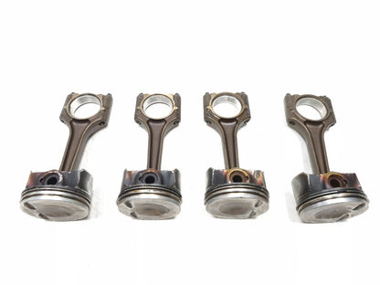 2011 Volkswagen Tiguan Piston & Connecting Rod 4 Pcs 2.0l OEM