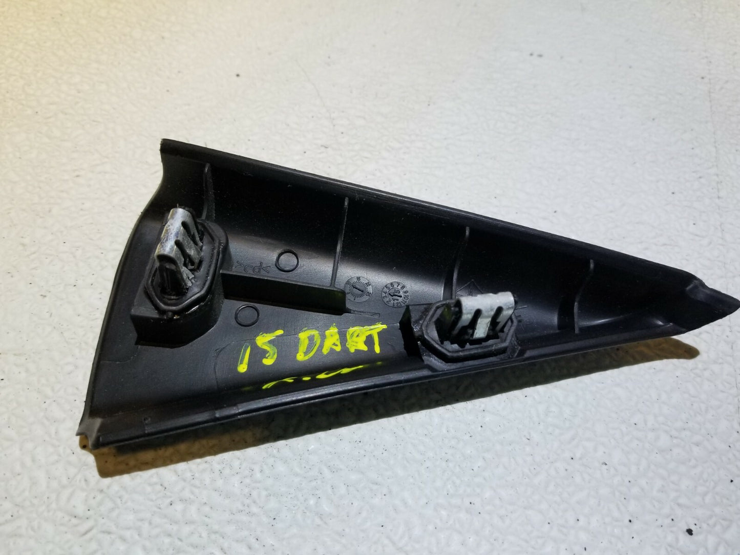 13 14 15 16  Dodge Dart Rear Left Driver Door Interior Corner Trim Ome 76k