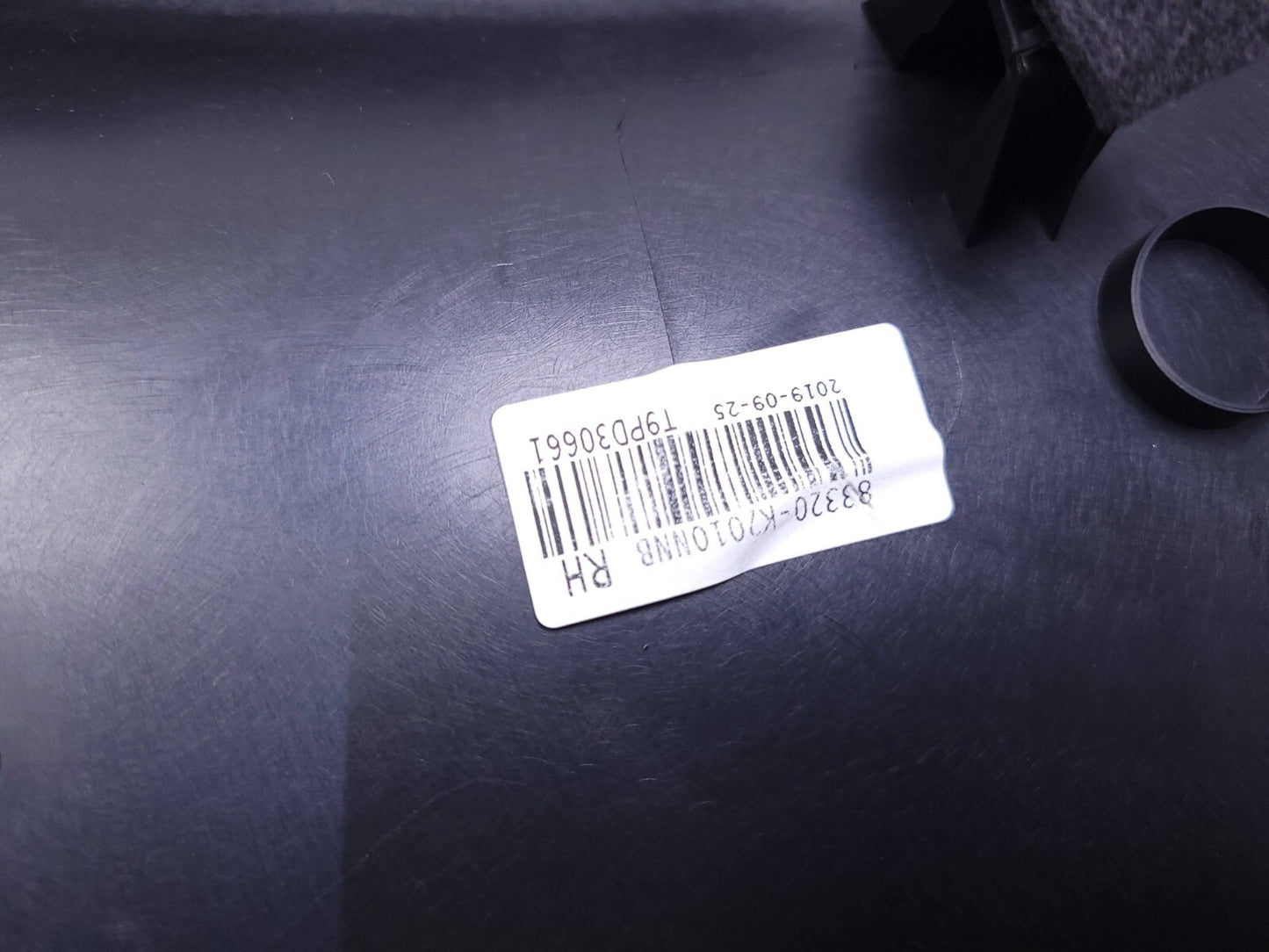 2020 Hyundai Venue Rear Passenger Door Panel OEM