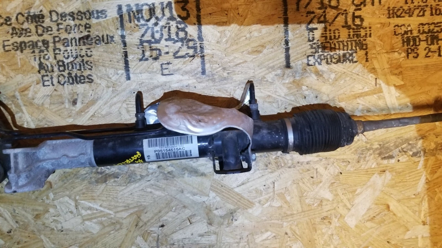 2014 Jeep Patriot Power Steering Rack & Pinion OEM 50k