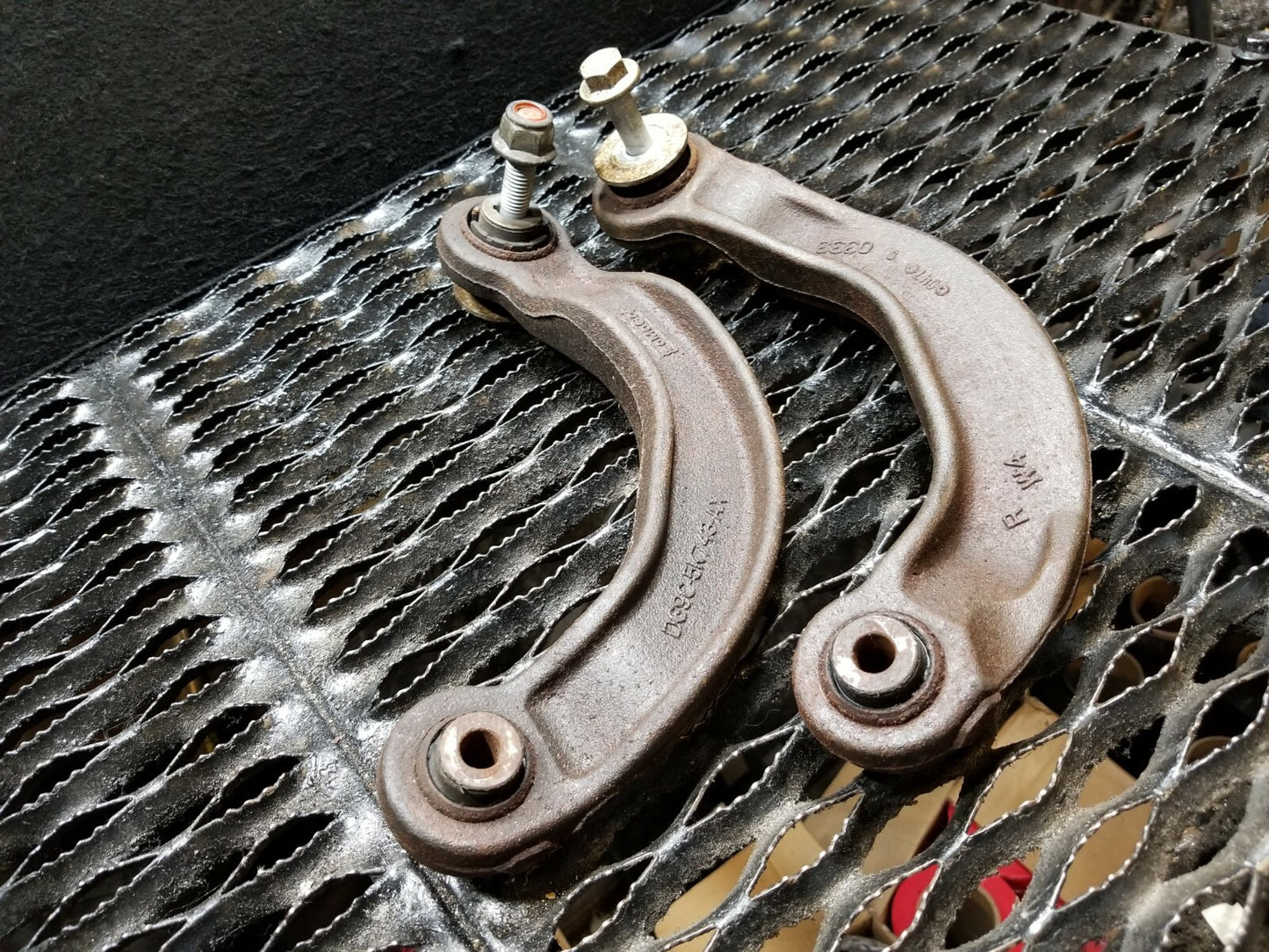 2013 Ford Fusion AWD Rear Upper Control Arm Left & Right Pair OEM