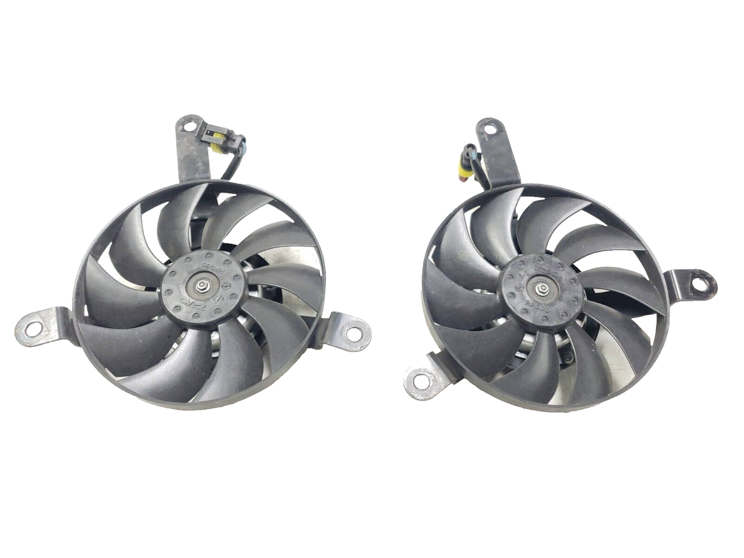 2008 - 2010 Ducati 848 Radiator Cooling Fan 2pcs OEM