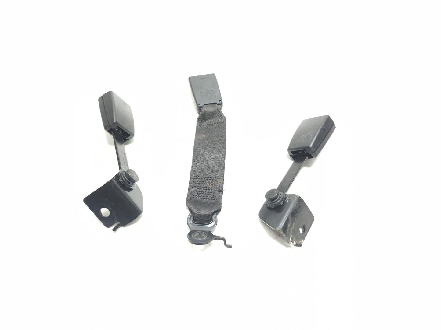 2011 BMW 750li Rear Seat Belt Buckle 3 Pcs OEM