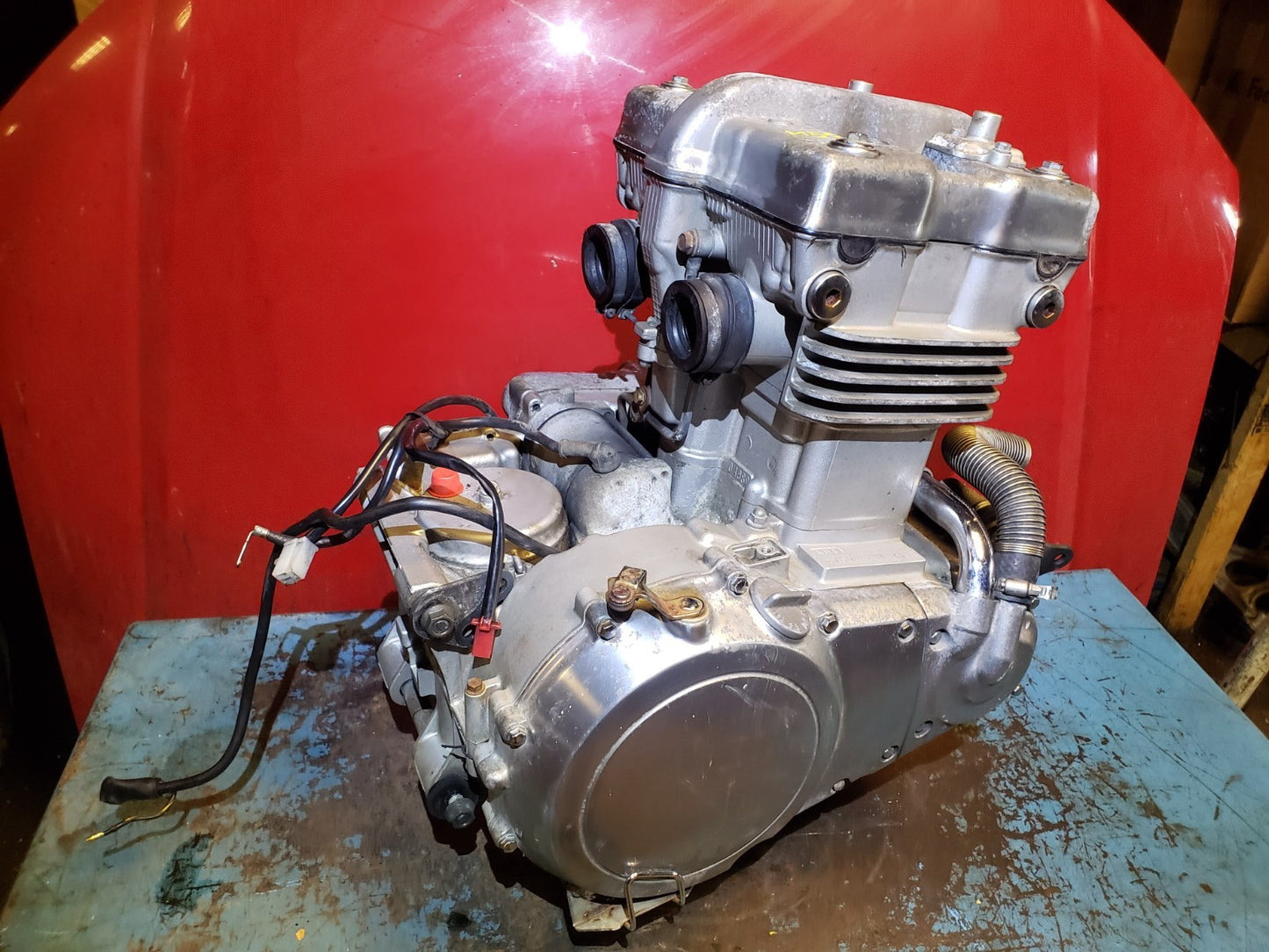 2009 Kawasaki Vulcan 500 En500 Engine Motor OEM