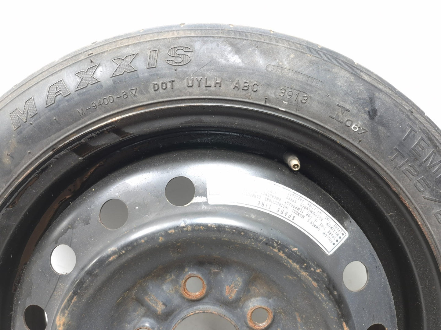 2008 Acura Tl  Spare Tire Wheel Donut Disc Rim T125/80d16 OEM