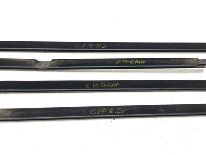 13-18 BMW 330xi F30 Door Window Weatherstrip Belt Seal Molding 4pcs OEM ✅ 76k