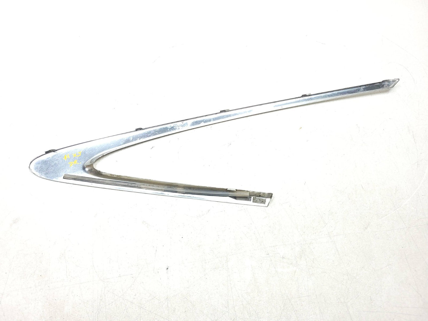 2010 - 2019 Jaguar XJ Door Vent Window Molding Chrome  Rear Driver Side Left OEM