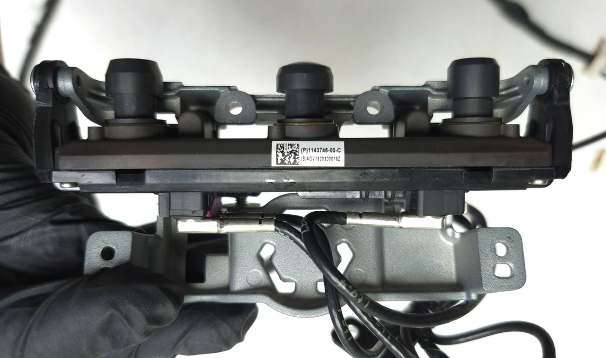 2018 Tesla Model 3 Front Windshield Triple Camera W/ Wire Harness OEM