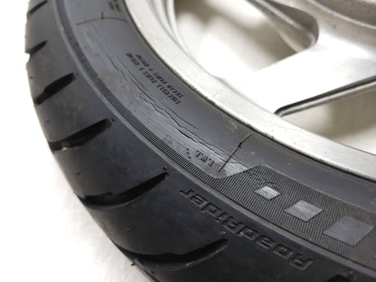 2002 Honda Magna Vf 750c Rear & Front Wheel Rim & Tire Assy OEM