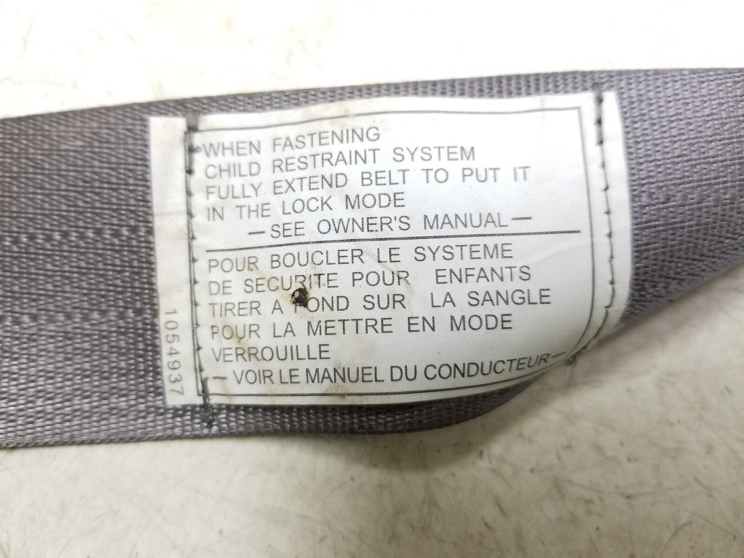 2011 - 2013 Kia Sportage Rear Seat Belt Retractor Left & Right  OEM