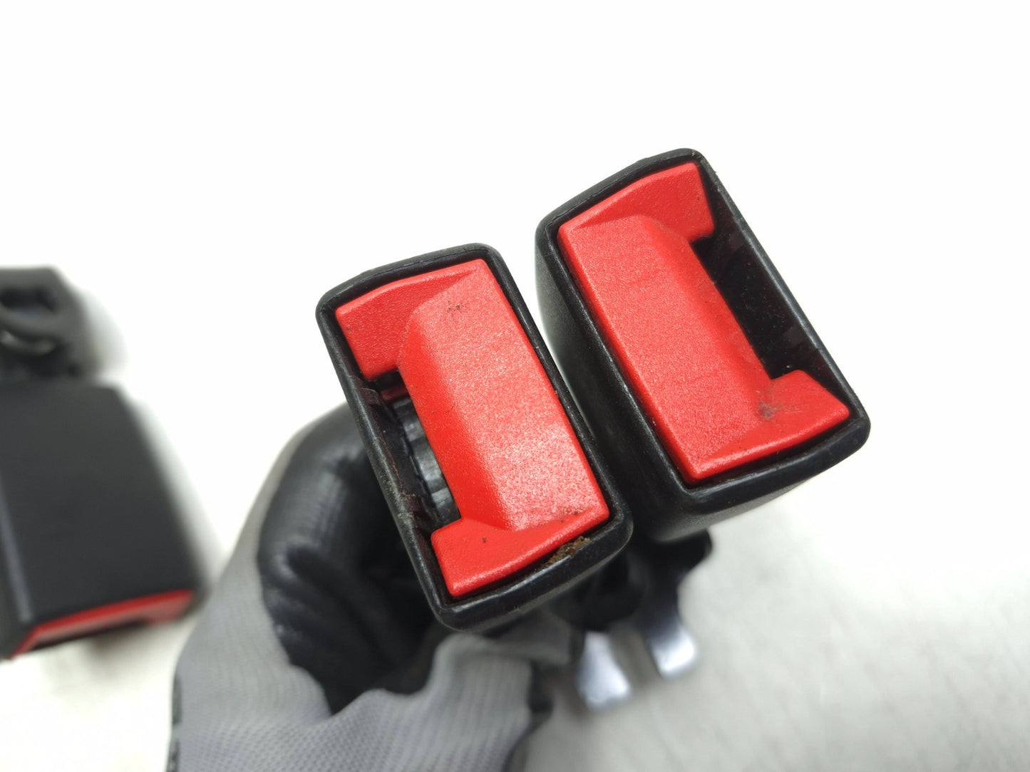 2017 Ford Focus Rear Seat Belt Buckle 3 Pcs OEM