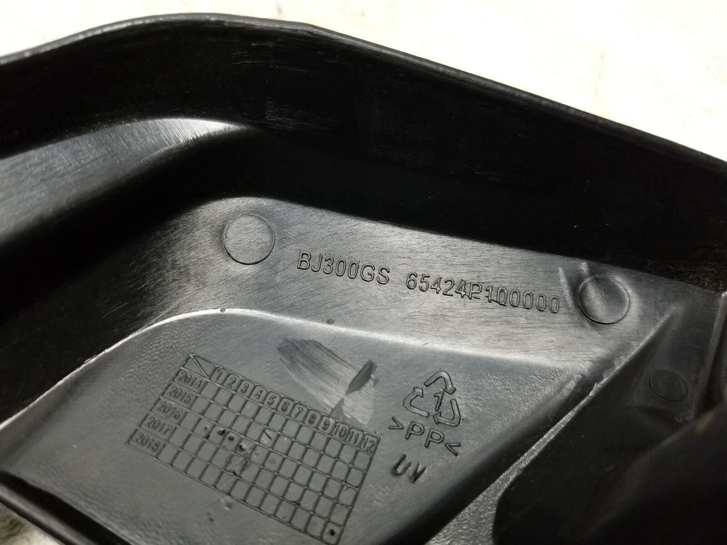 20 - 24 Benelli 302s Coolant Reservoir Fairing Cover Right OEM