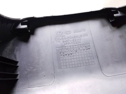 2014 - 2019 Kia Soul Center Console Rear End Trim Panel OEM