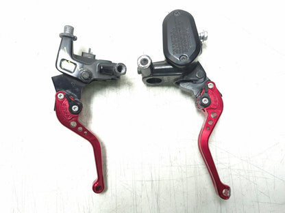 2019 Kawasaki Z400 Er400d Front Brake Master Cylinder & Clutch Lever Pair OEM