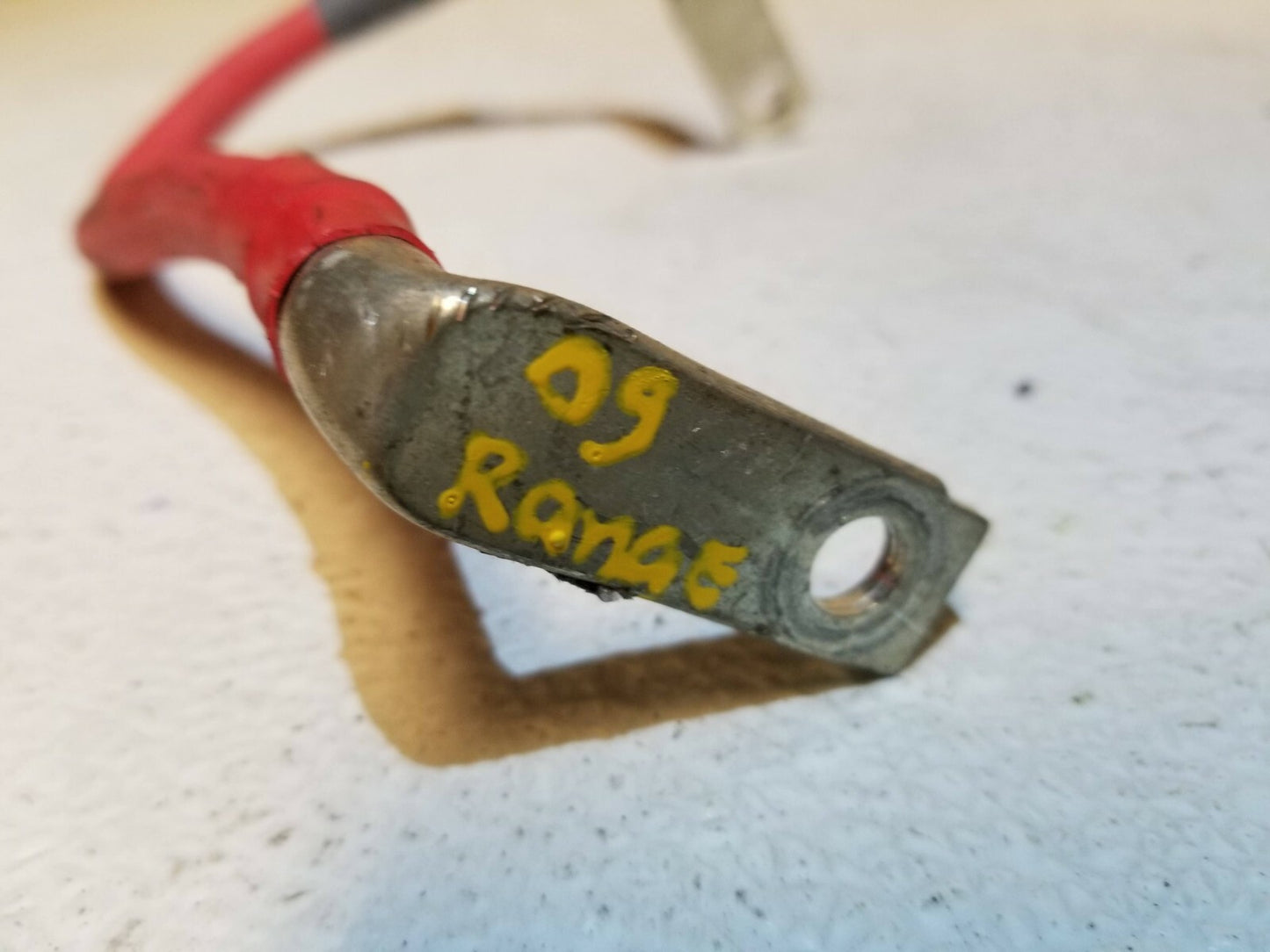 2009 Range Rover Sport 4.4l Battery Cable Wire OEM