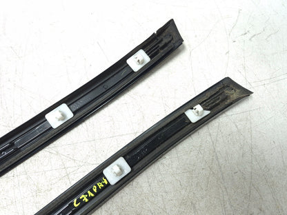 2012 Honda Cr-z Windshield Pillar Molding Cover Trim Garnish Left & Right OEM
