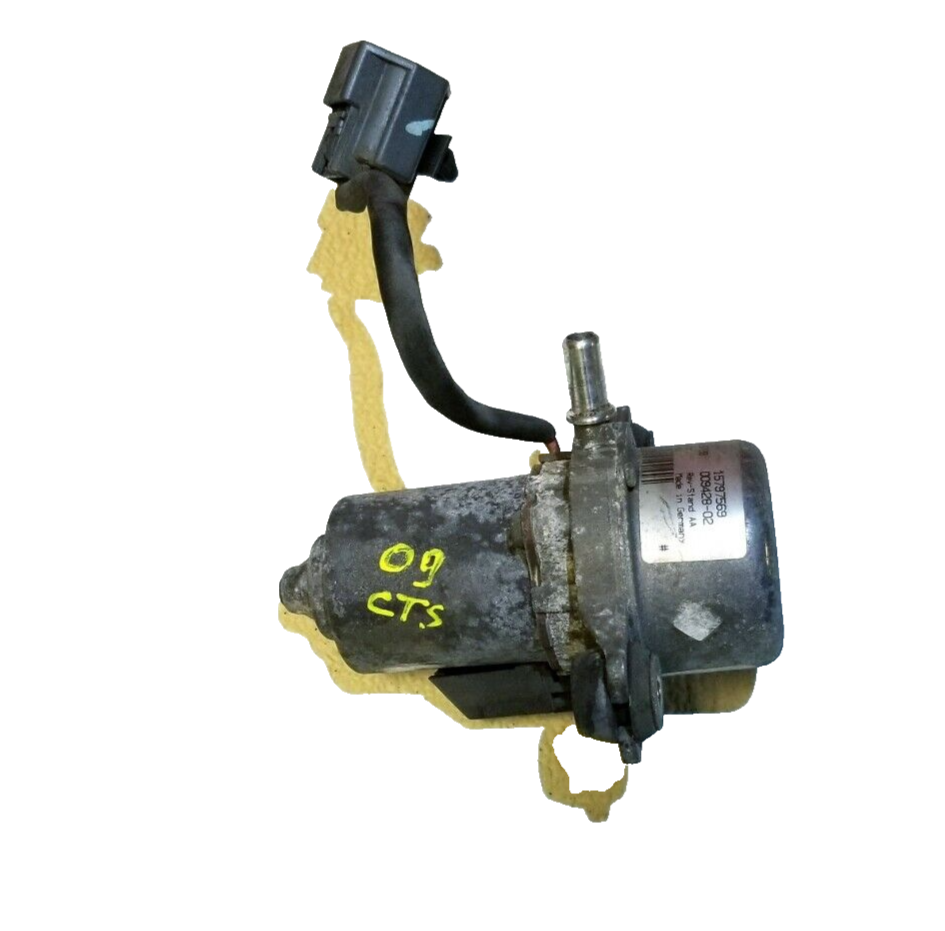 08 09 10 11 12 13 Cadillac CTS 3.6l Auxiliary Brake Booster Vacuum Pump OEM