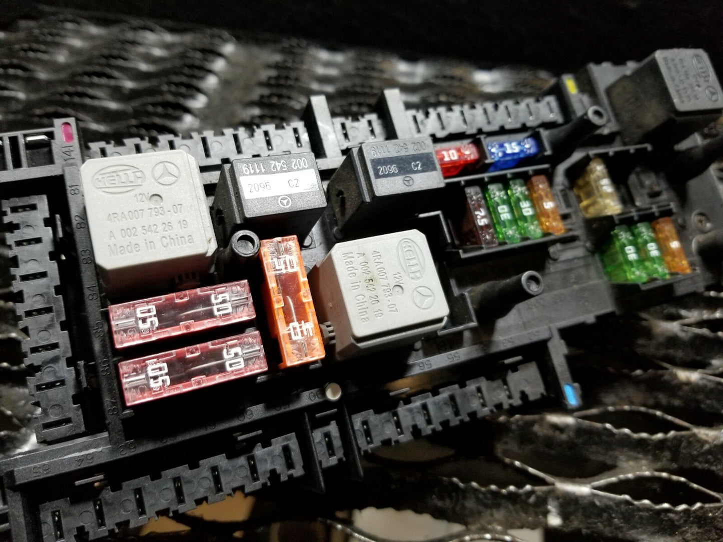2013 Mercedes E350 Fuse Box OEM