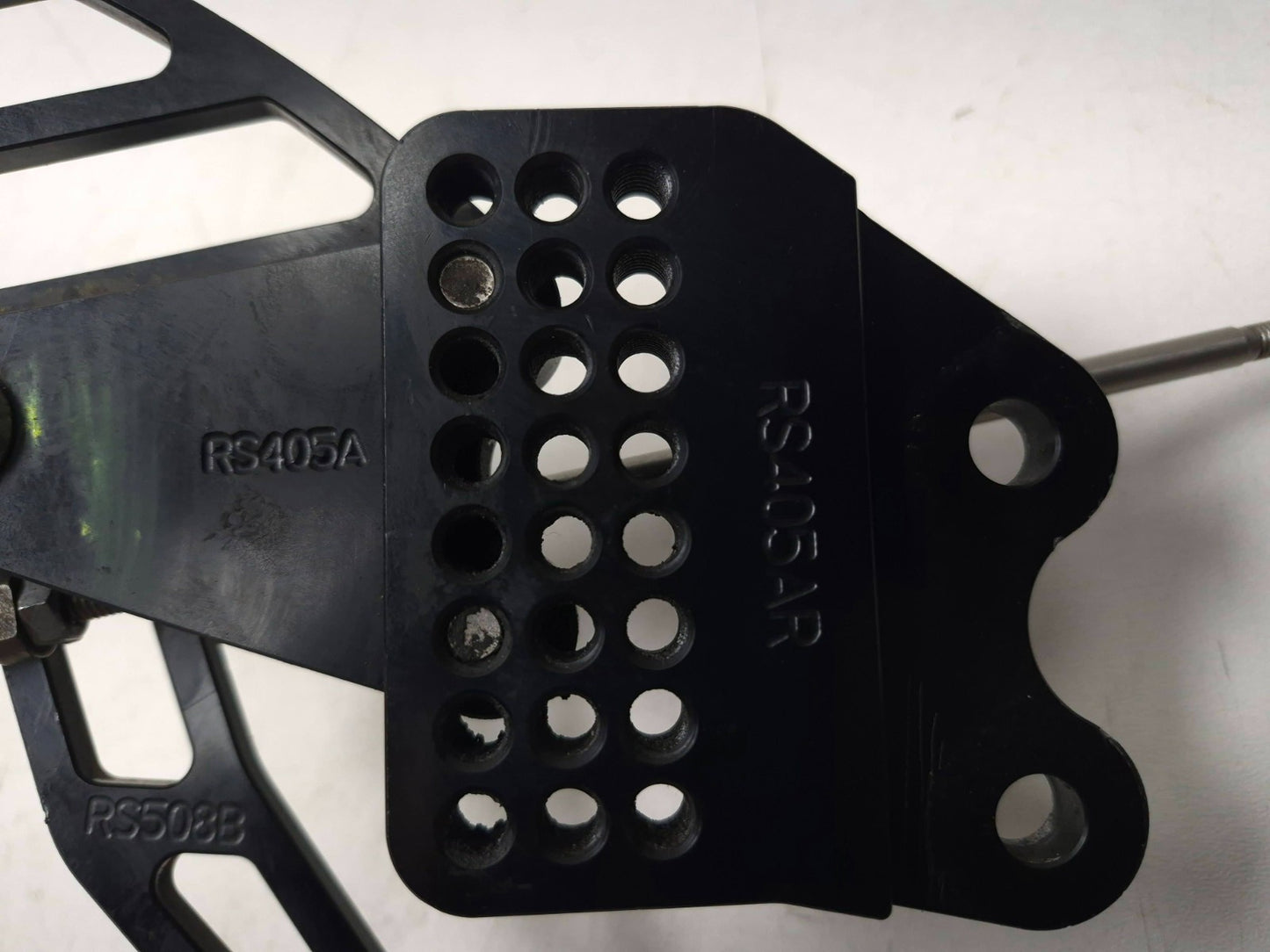 2005 Kawasaki Ninja Zx10r Front Left Footrest W/ Gear Shift Lever Assy OEM