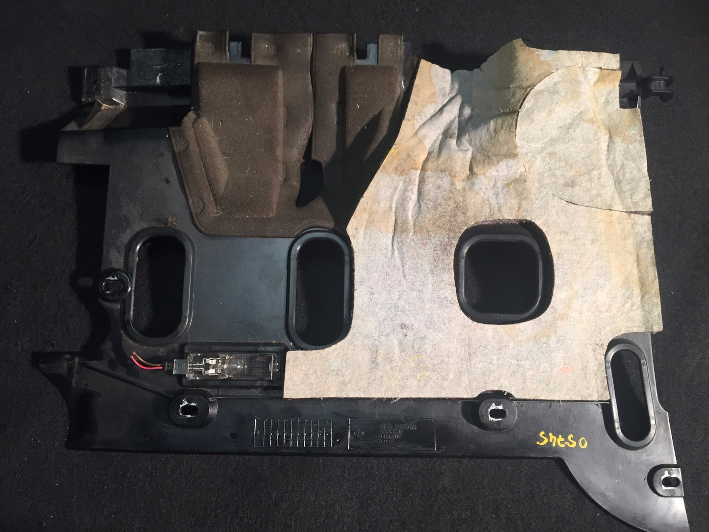 02 03 04 05 BMW 745i E65 Front Left Driver Side Underdash Cover Panel Trim OEM