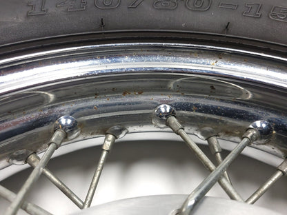 2001 Suzuki Sawage Ls650p Rear & Front Wheel & Tire Pair OEM