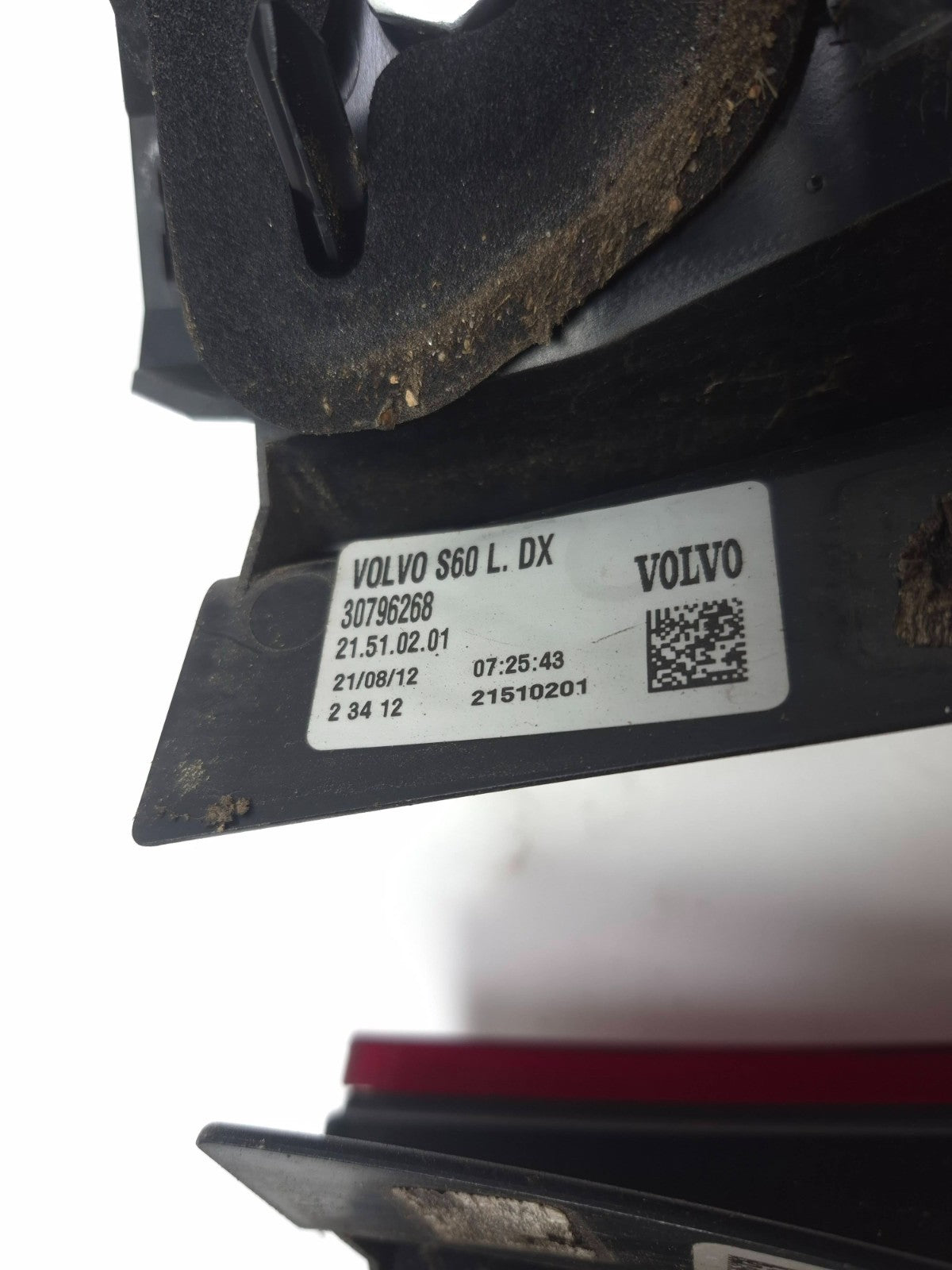 2013 Volvo S60 Tail Light Lamp 2pcs OEM