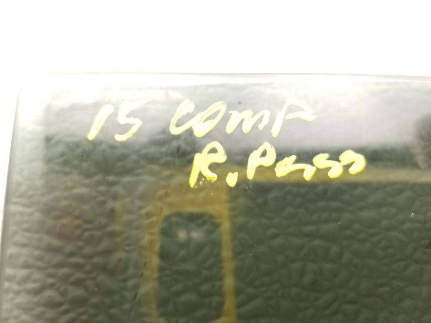 2015 Jeep Compass Rear Door Window Glass Passenger Side Right OEM
