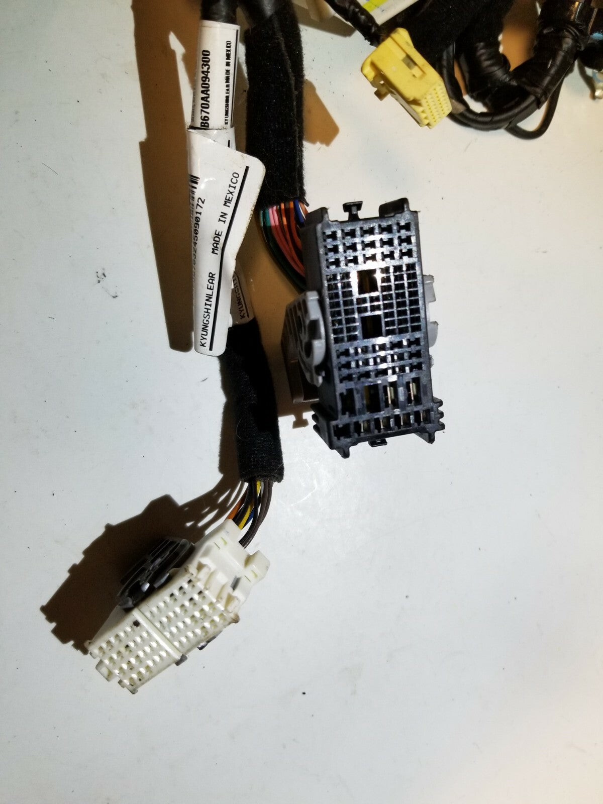 17-20 Hyundai Elantra Dash Dashboard Wire Harness 91102f3670aa OEM 22k Miles