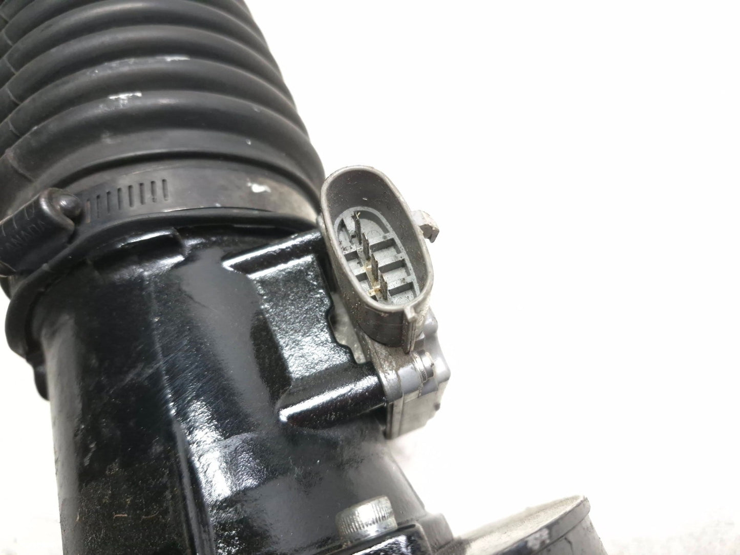 OEM 87-96 Ford Bronco 5.0l Air Intake Dual Duct Tube W/ Air Meter Sensor