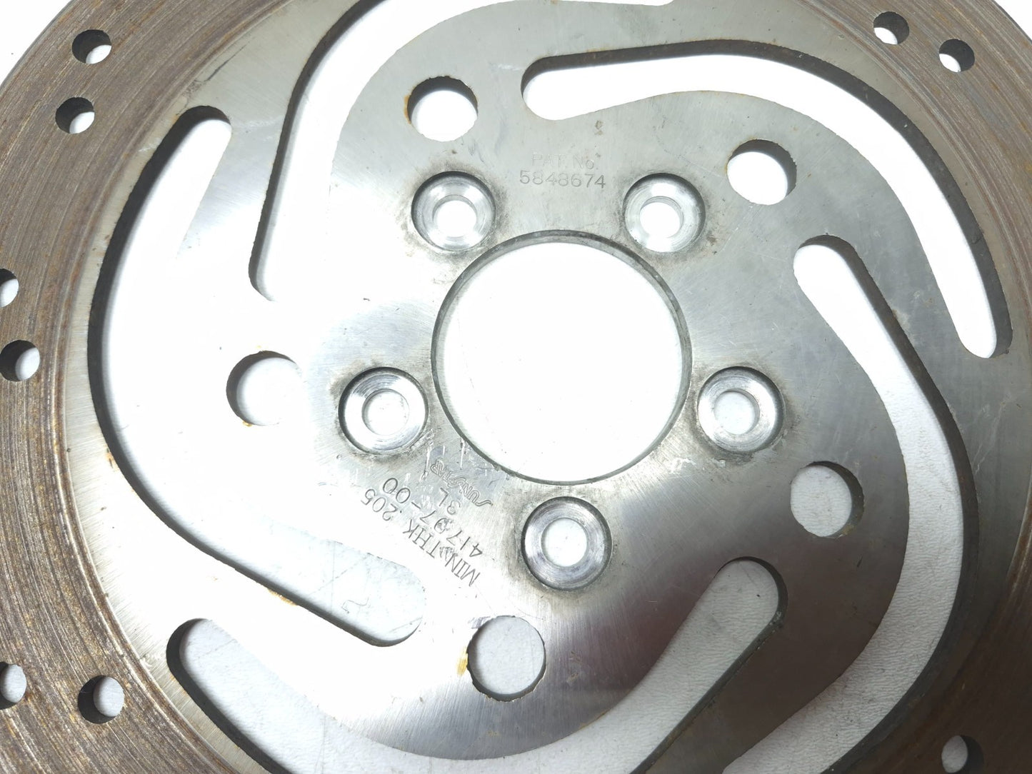 2004 Harley-davidson Touring Electra Glide Brake Disc Front & Rear 3 Pcs OEM