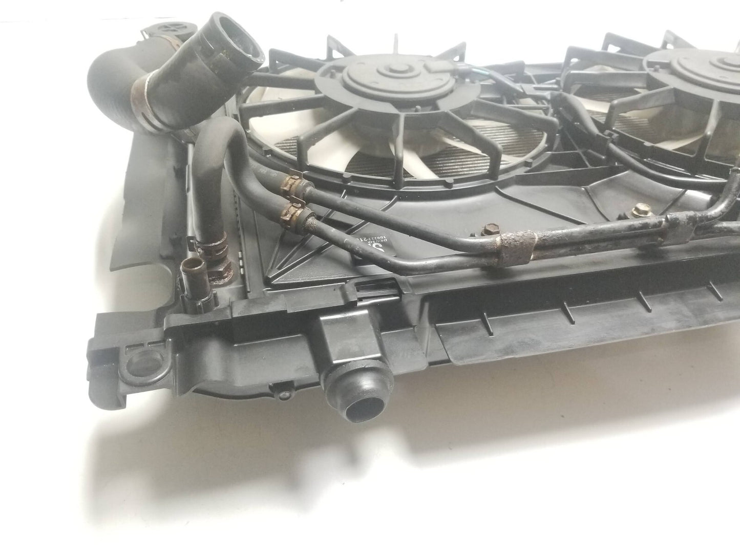 2011 Scion Tc Front Radiator Dual Fan Motor W/ A/c Radiator OEM