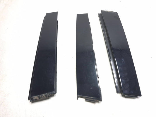 2011 Volkswagen Tiguan Door B Pillar Applique Molding Trim 3pcs OEM