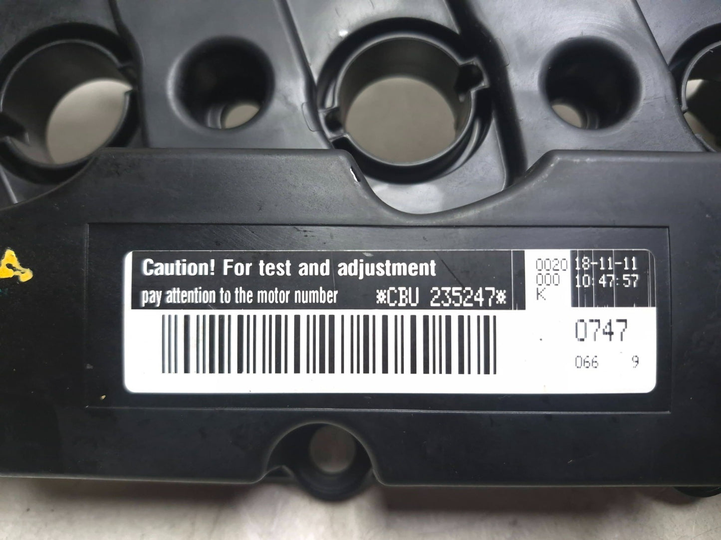 2013 Volkswagen Jetta Engine Valve Cover *cbu* 07k103475e OEM