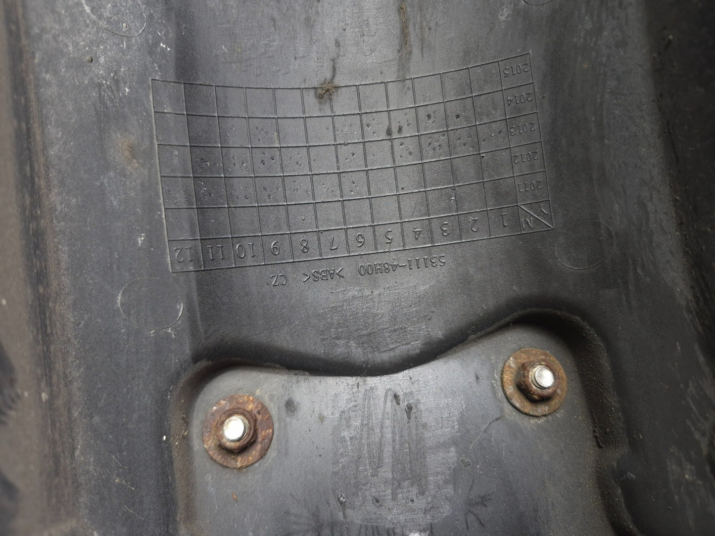 2015 Suzuki Gw250 Inazuma 250 Front Fender OEM