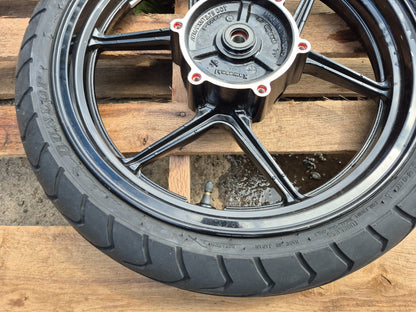 2008 Kawasaki Ninja 250r Ex250 Wheel Rim & Tire Front & Rear *straight* OEM