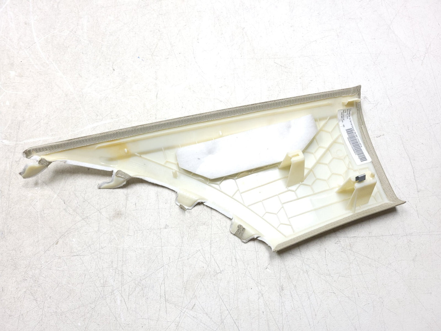 2009 - 2016 Audi A4 S4 Sedan Upper C & D Pillar Trim W/ Seat Belt Guide OEM