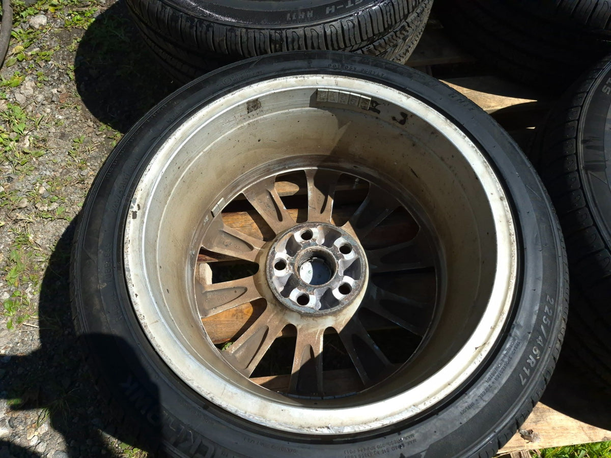 2009 Lexus IS250 Wheel Rim W/ Tire 225/45/r17 17x8j 9/32 4 Pcs OEM