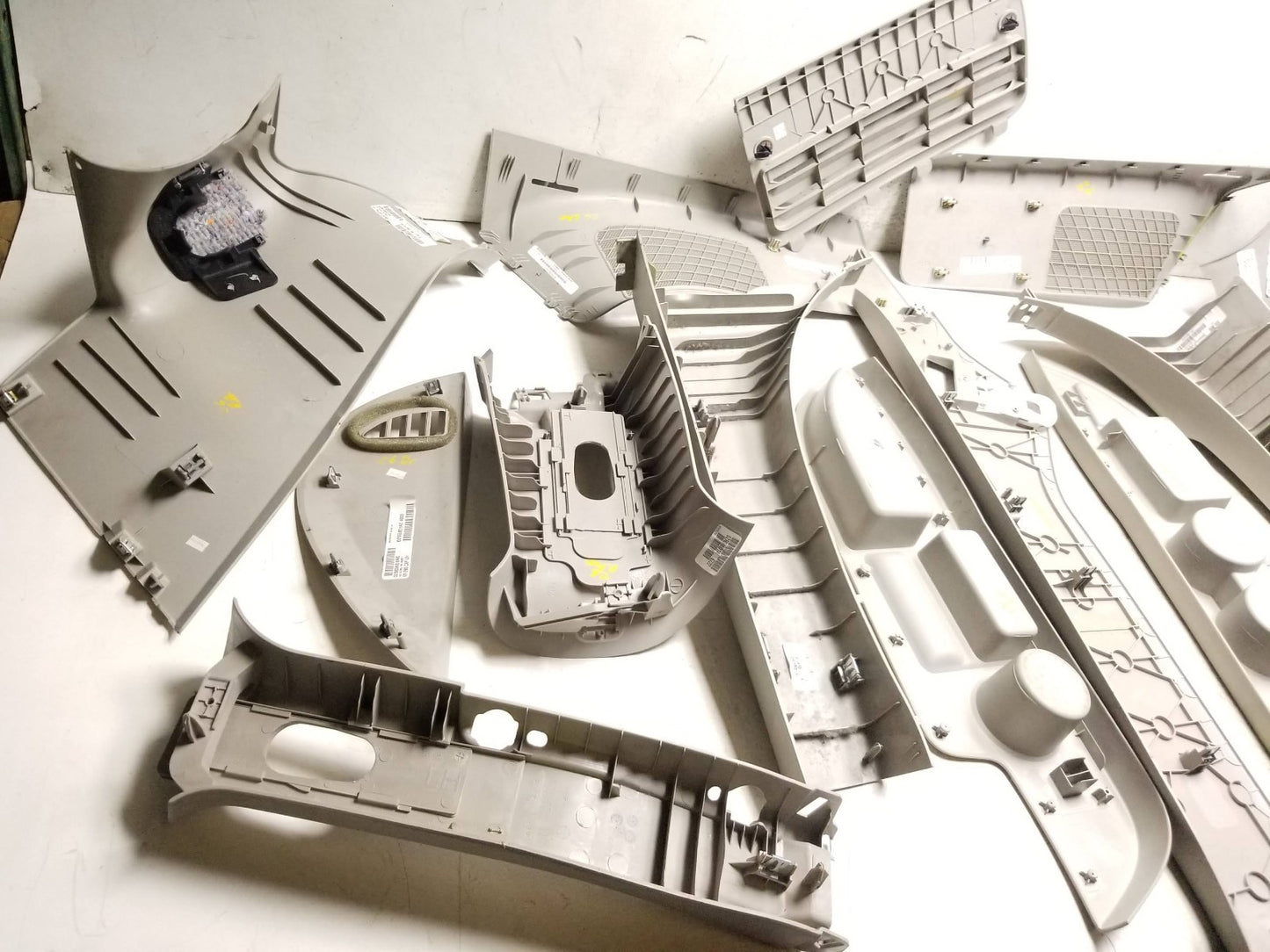 2011 - 2020 Dodge Grand Caravan B C Pillar Panel Cover Trim Set OEM