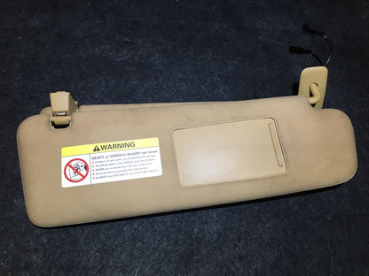 03 04 05 06 Porsche Cayenne Sun Visor Sunvisor Left Driver Side OEM