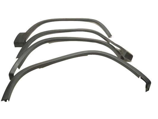 2011 Volkswagen Tiguan Wheel Arch Flare Molding Rear & Front 4 Pcs OEM