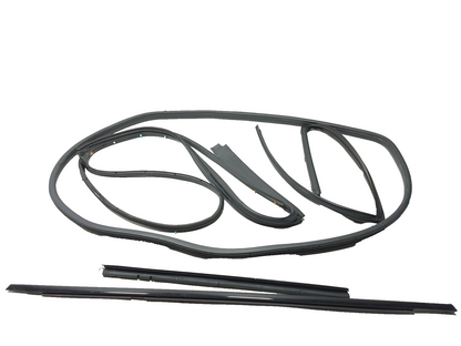 2008 Acura Tl Rear Door Weatherstrip Seal & Belt Passenger Side Right Set OEM