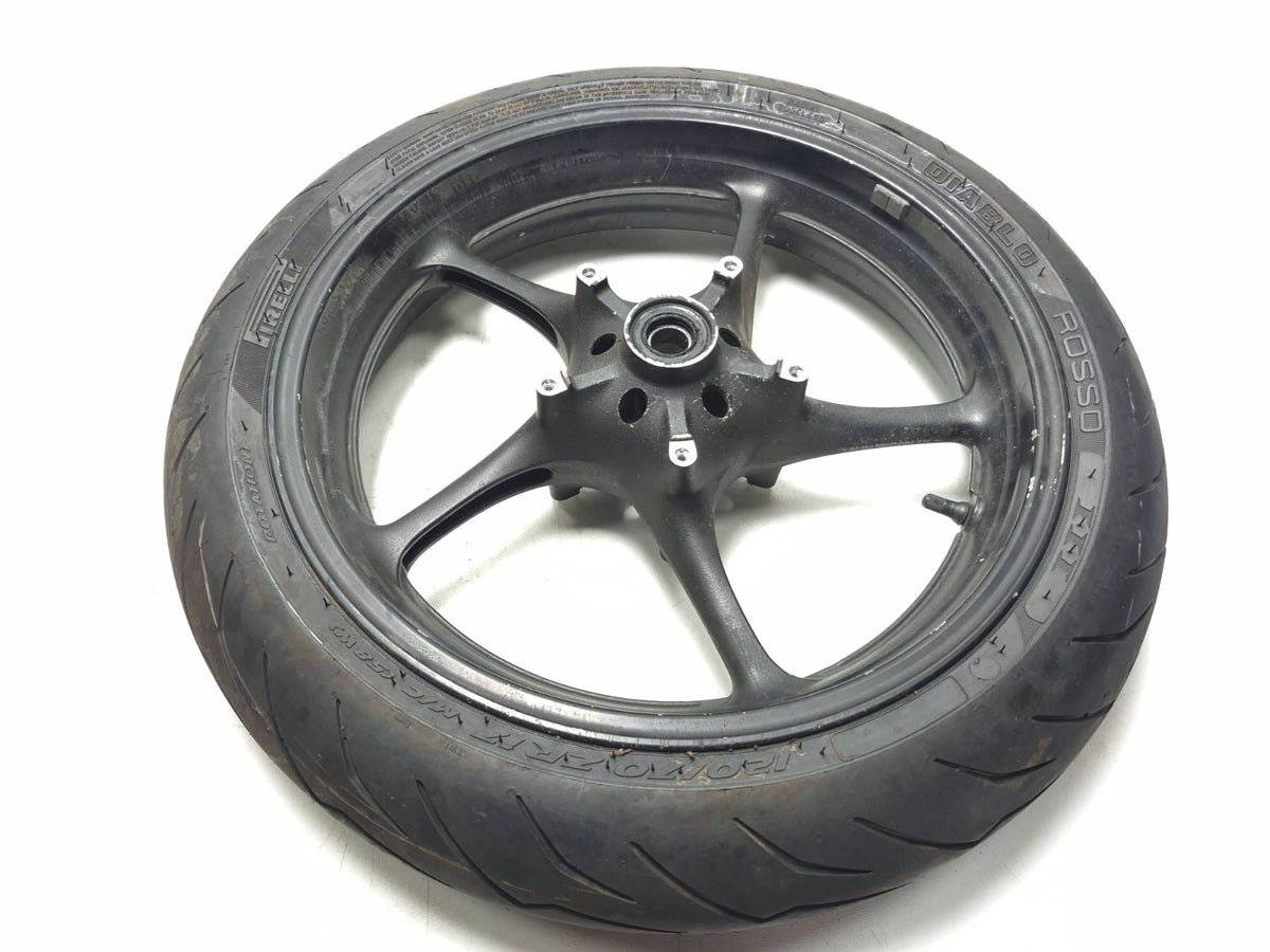 2005 - 2014 Yamaha Yzf R6 Front Wheel Rim 17x3.50 & Tire OEM