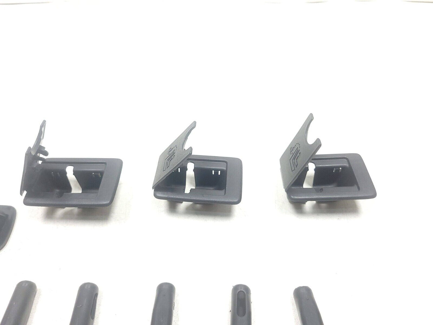 08 - 15 Scion Xb Rear Seat Headrest Guide Sleeve W/ Latch Trim  OEM