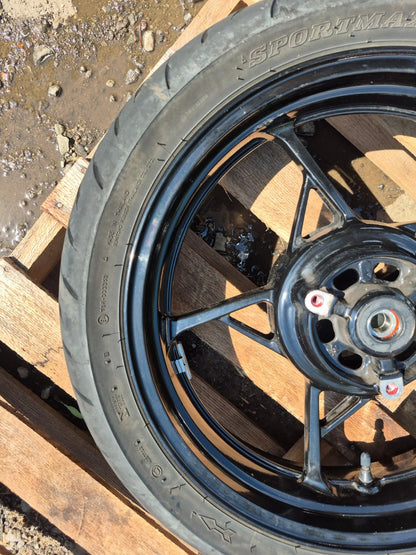 2019 Kawasaki Z400 Er400d Wheel Rim & Tire Front & Rear * Straight * OEM