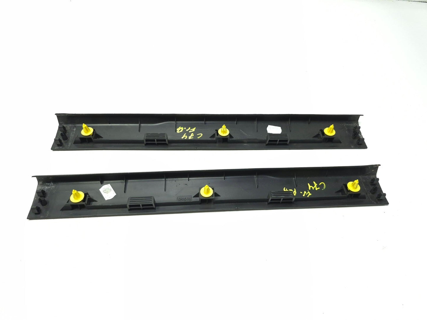 2016 Ford Transit Connect Front Door Sill Scuff Plate Right & Left Pair OEM
