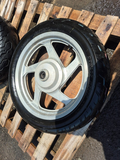 1997 Honda Magna Vf750 Front & Rear Wheel Rim OEM