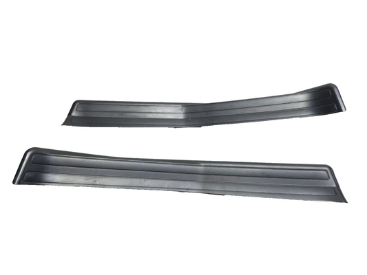 01 02 03 04 05 BMW E46 Sdn Rear Door Sill Plate Cover Trim Left & Right 2pcs OEM